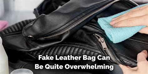 how to remove smell from fake leather bag